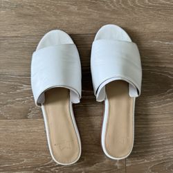 Marc Fisher Leather Mules