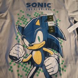 Sonic Shirt ,-Size  14/16