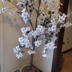 Big White Flower Vase