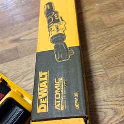 3/8 Dewalt  Rachet And 2 Four Ah Batteries 