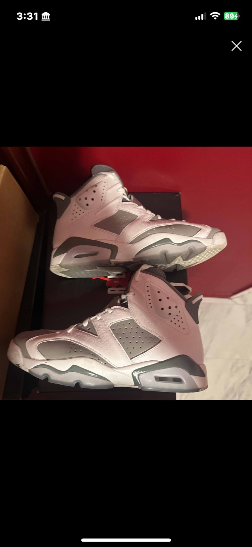Jordan 6 Cool Grey