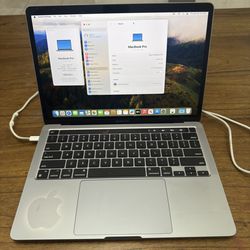 2020 MacBook Pro 13 inch Apple M1 Chip 8 Core 256GB SSD 8GB Ram Grey