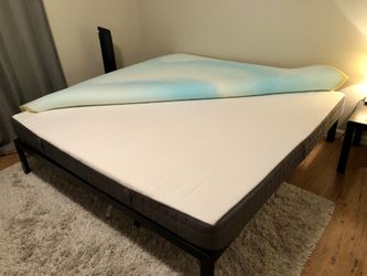 Ikea morgedal sale mattress king size