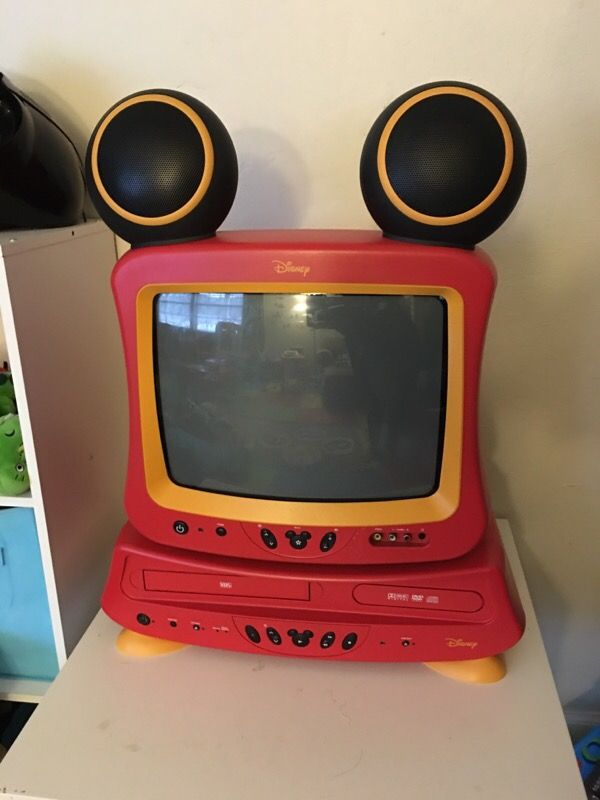 Mickey Mouse Tv and DVD player