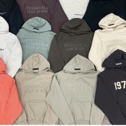 Any color any size essential hoodies