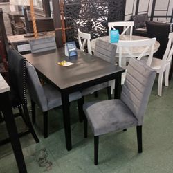 🤓 5pcs Dining Table Set