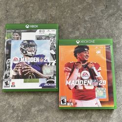 Xbox One Madden 20 And 21