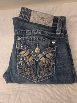 Miss Me jeans size 28 (hemmed)