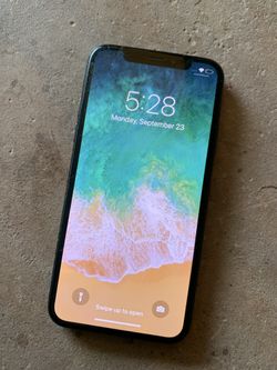 Unlocked iPhone X 256gb
