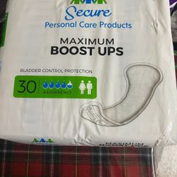 Secure Personal Care Products Maximum Boost Ups
