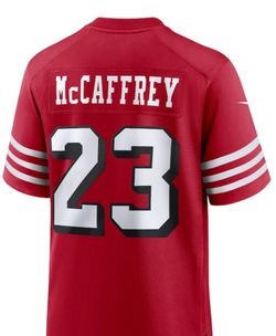 Christian McCaffrey San Francisco 49ers Nike Alternate Game Player Jersey - Scarlet