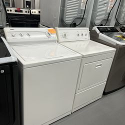 Kenmore Top Load Set Washer And Dryer Electric In Excellent Condition 