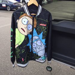 Rick & Morty Members Only Bomber Jacket
