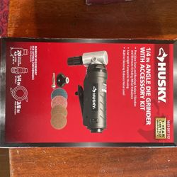 Husky 1/4 Inch Angle Die Grinder W/accessory Kit 