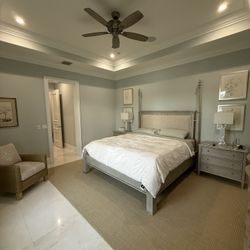 King Size Solid Wood Bedroom Set