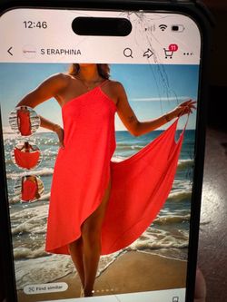 Beach cover up skirt , multi wear options