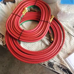 2 Hoses Para Antorcha Una De 17 Pies Yhotra De 20 Pies Nuevas 