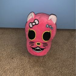 Cat Skull Plush 