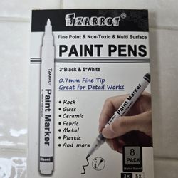 TZARROT FINE POINT & NON TOXIC PAINT PENS