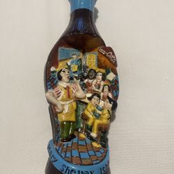 Collectible Rare 1997 Coca Cola Folk Art Series Bottle Shelley No. 834