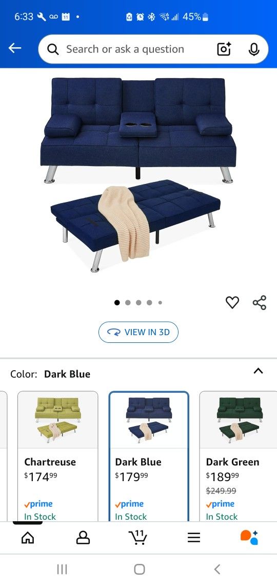 Futon Sleeper Sofa