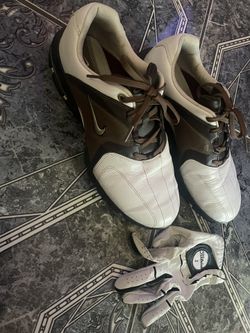 Nike Men Golf Shoes With Golfing Bag