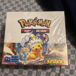 Factory Sealed Pokemon Scarlet & Violet Surging Sparks Booster Box 2024 36 packs