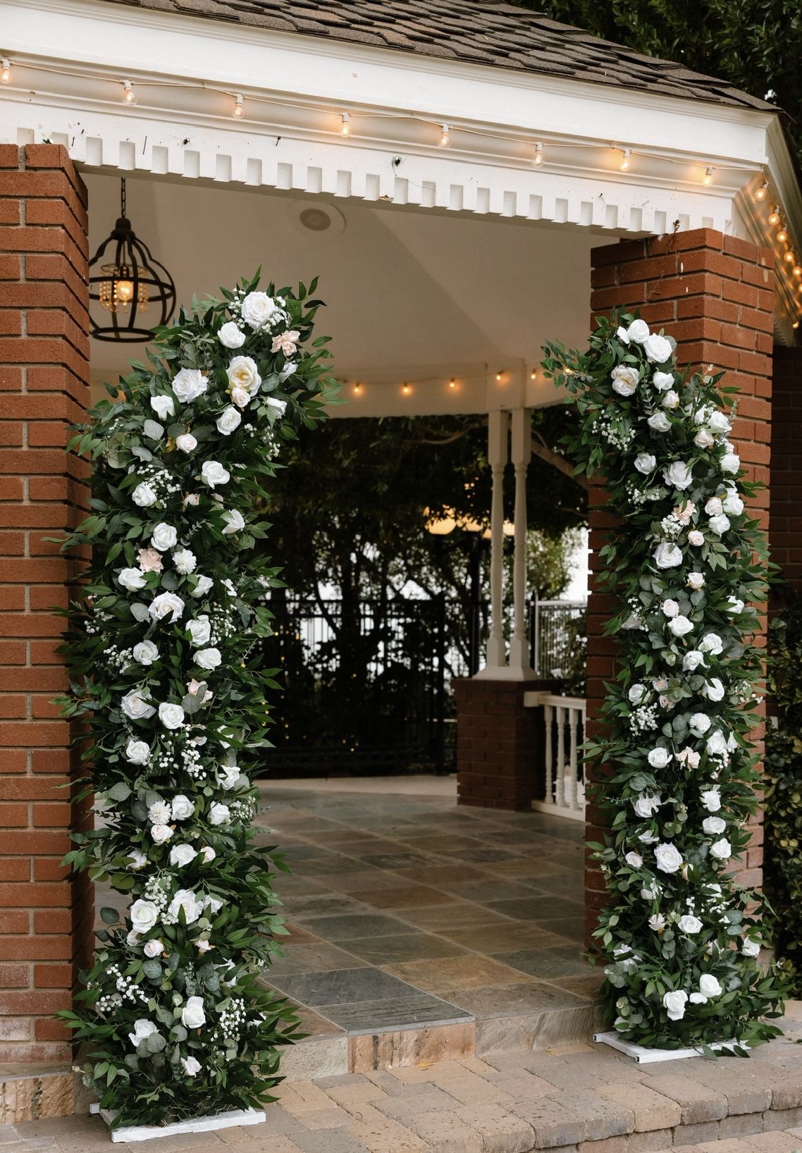 Faux Flower Arch