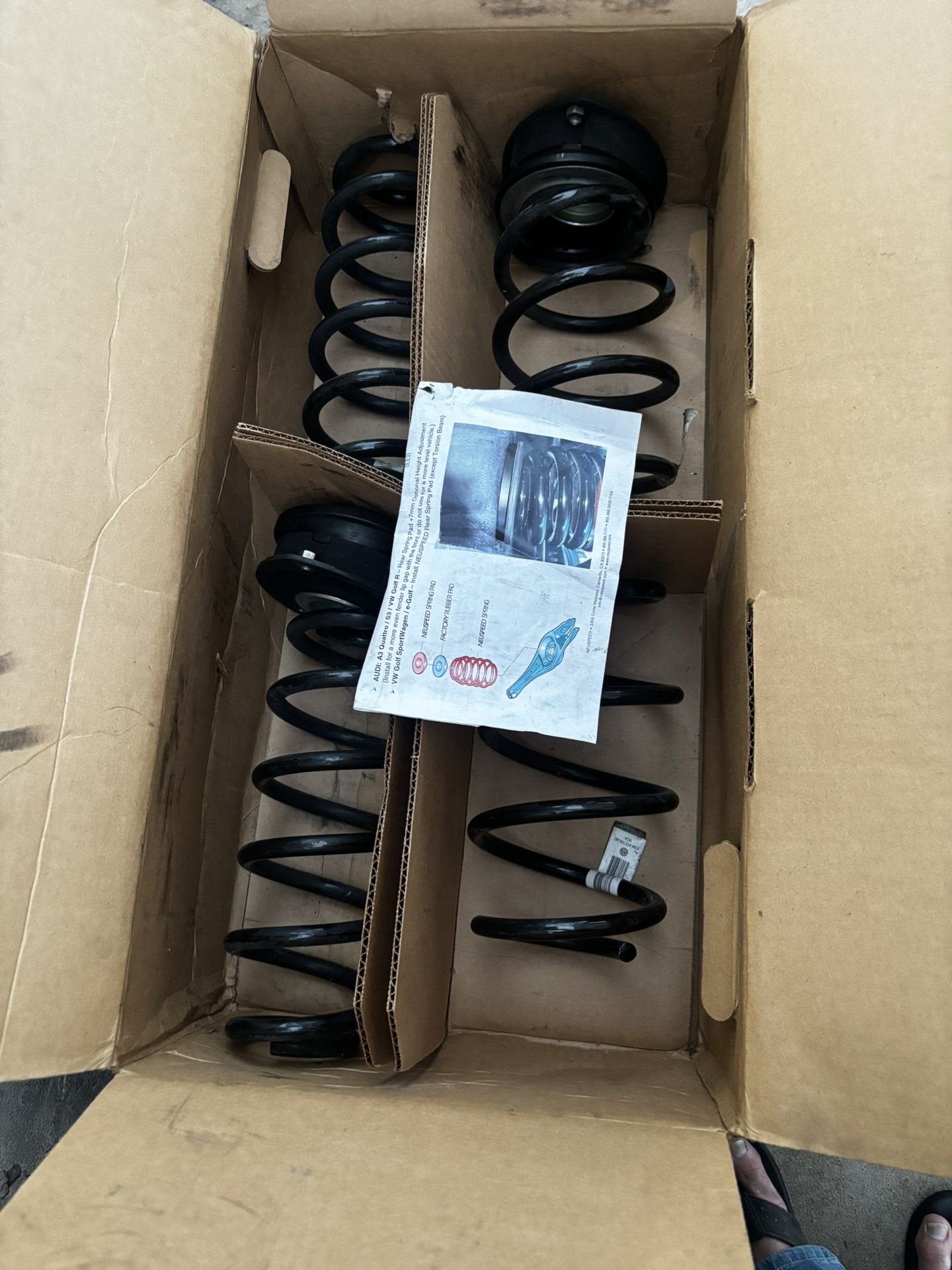 NEW Neuspeed Performance Spring Kit VW AUDI
