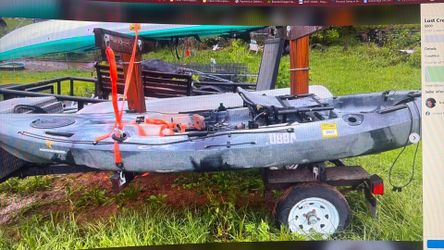 Peddle kayak