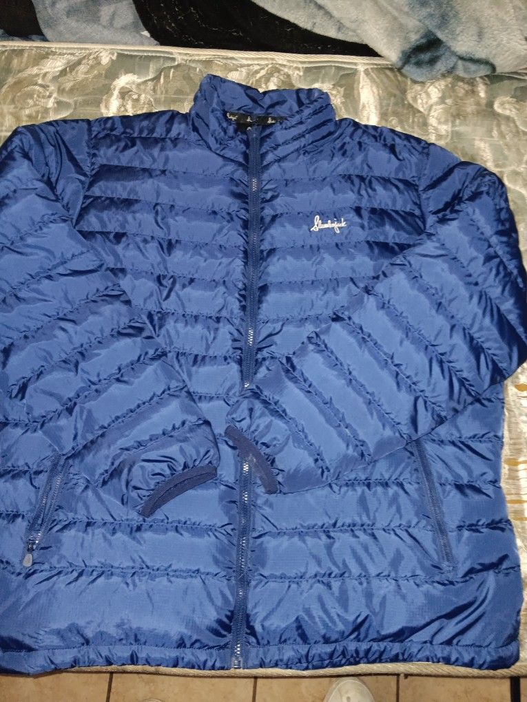 Slumberjack Blue Puffer No Hood