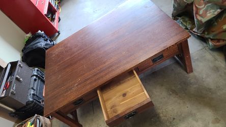 Hard wood coffee table