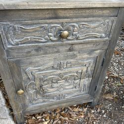 Vintage Antique End Table 