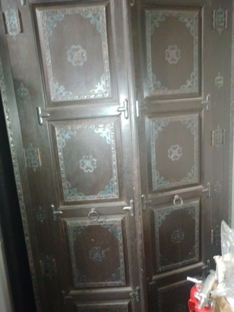 Indian Solid Wood Armoire 