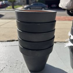 5.7” H X 6” Diameter Terracotta Plant Pot