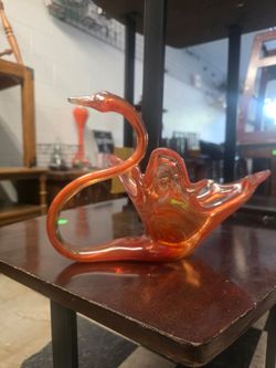 Mcm hand blown murano glass, $50