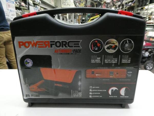 NEW PowerForce Portable AutoBoost-Pack Model PF1000