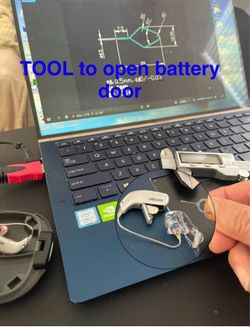 Oticon battery-door opening TOOL