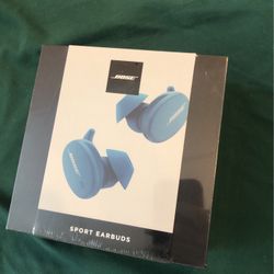 Sport Earbuds Blue New Im Box Bluetooth Wireless 