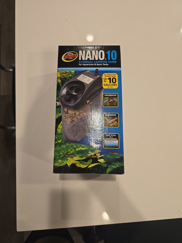 ZOOMED NANO 10 AQUARIUM FILTER