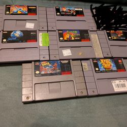 Original Super Nintendo (SNES) Games For Sale