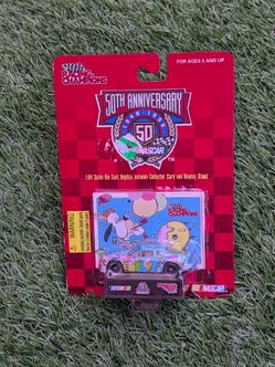 1998 NASCAR 50th Anniversary Cartoon Network "Wacky Racing" 1:64 Rare Error