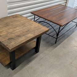 Coffee Table And Side Table. Free Delivery 👍