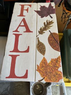 Nice fall sign $5