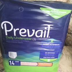 Adult Disposable Underwear—size  XL—$6 Each Pack