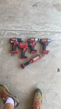 Used Milwaukee 18v tools