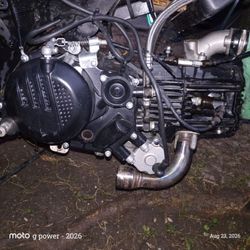 212cc 4 valve 24 HP zongshen motor 10 hrs on it