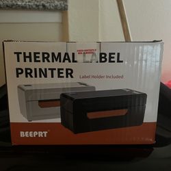 Thermal Label Printer Blutooth, Label Holder Included