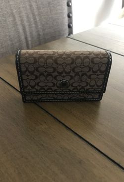 Mini coach wallet