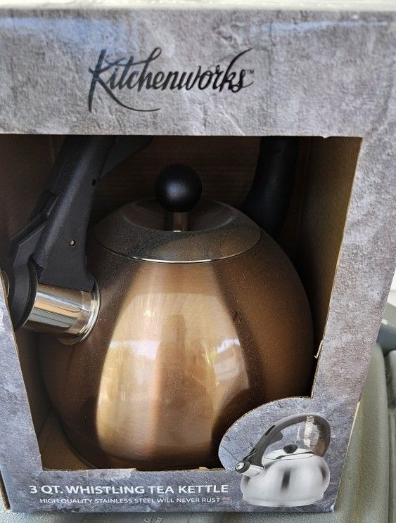 3 Quart TEA Kettle Brand New